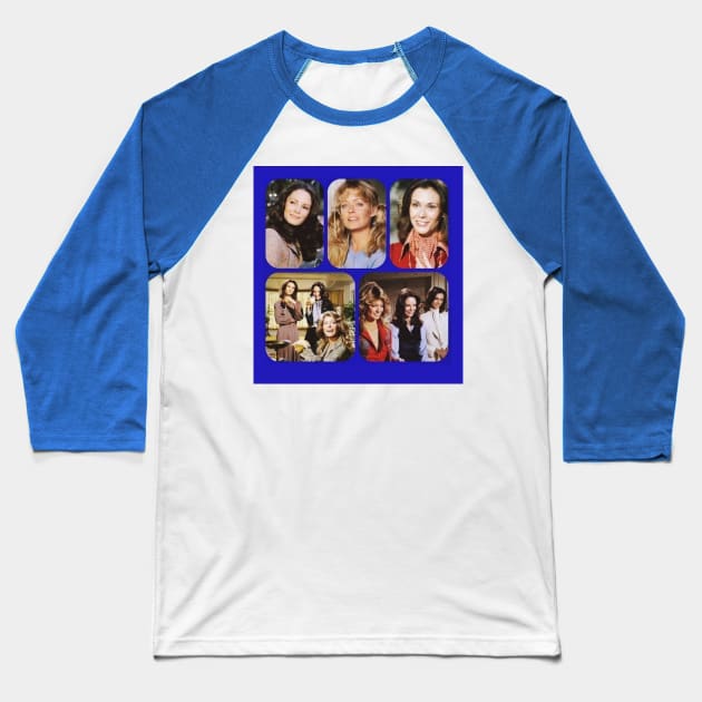 Charlies angels Baseball T-Shirt by fonchi76